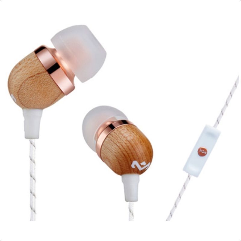 Marley Smile Jamaica Headset Copper White Marley Smile Jamaica Headset Copper White