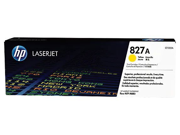 HP CF302A (827A) Yellow toner HP CF302A (827A) Yellow toner