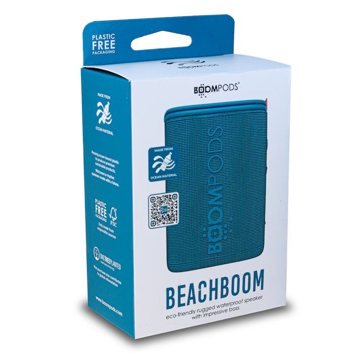Boompods Beachboom Ocean Bluetooth Speaker Blue Boompods Beachboom Ocean Bluetooth Speaker Blue