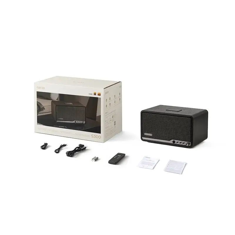 Edifier S300 Wireless Speaker Black Walnut