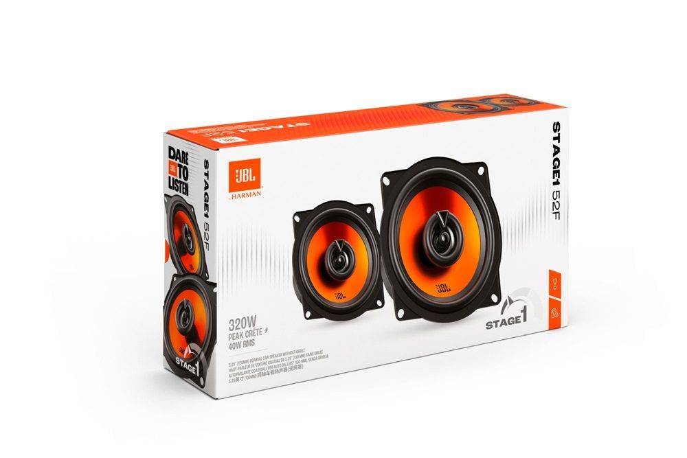 JBL STAGE 152F 2-Way Black/Orange JBL STAGE 152F 2-Way Black/Orange