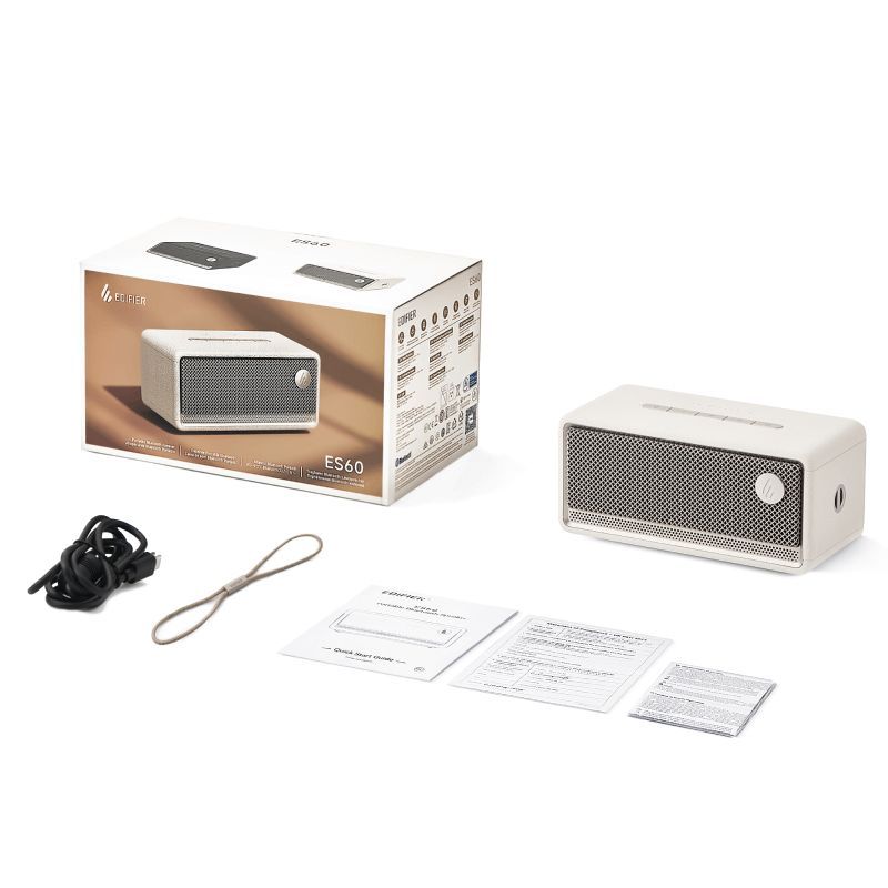 Edifier ES60 Portable Bluetooth Speaker White