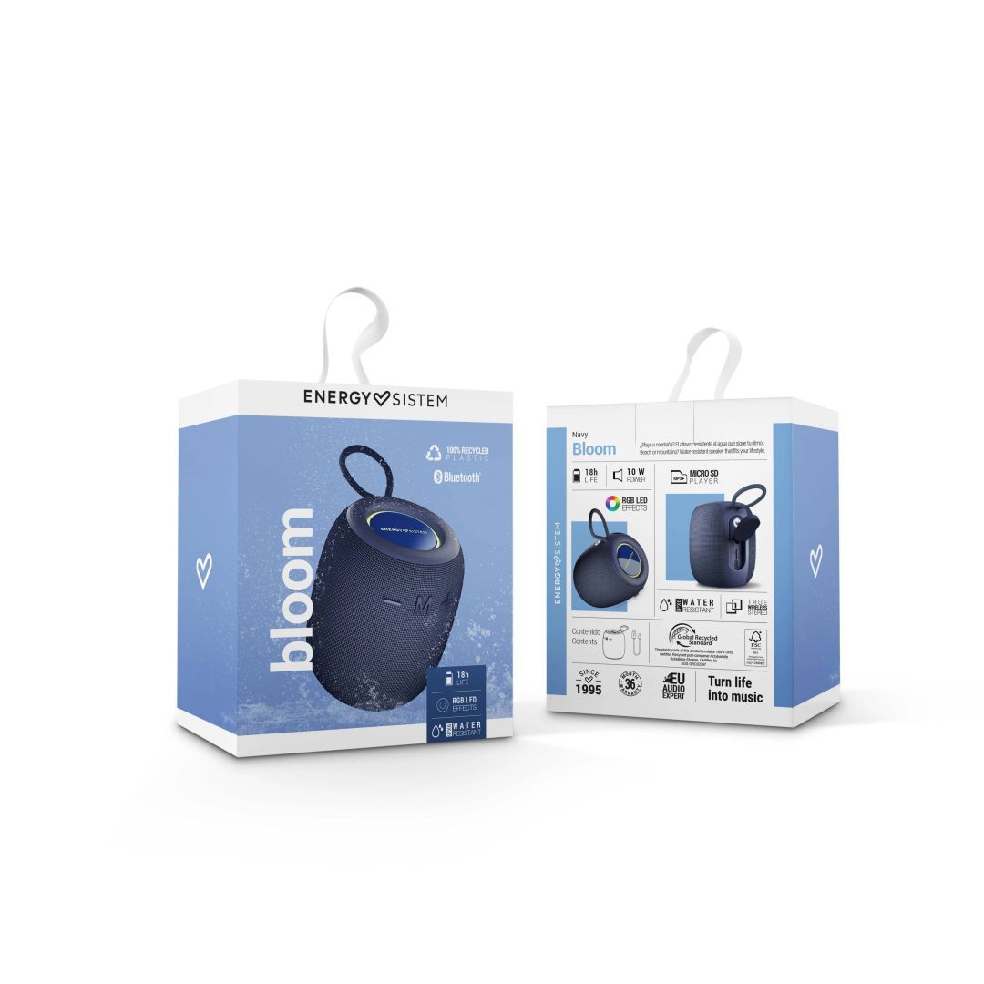 Energy Sistem Bloom Bluetooth Speaker Blue Energy Sistem Bloom Bluetooth Speaker Blue
