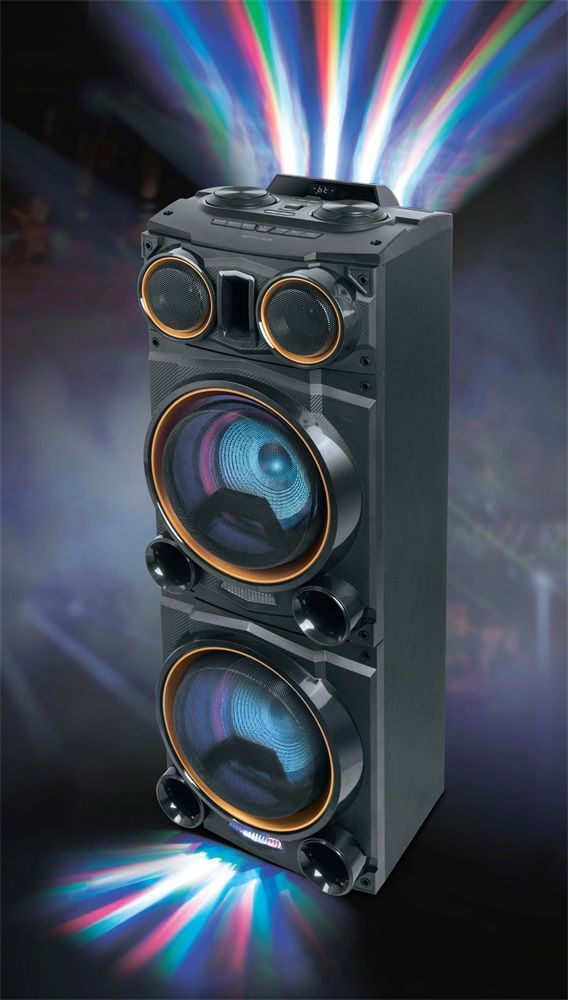 Muse M-1988 DJ Bluetooth Party Box Speaker Black