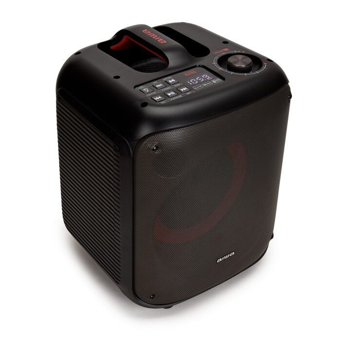 Aiwa KBTUS-250 Portable Bluetooth Party Speaker Black Aiwa KBTUS-250 Portable Bluetooth Party Speaker Black