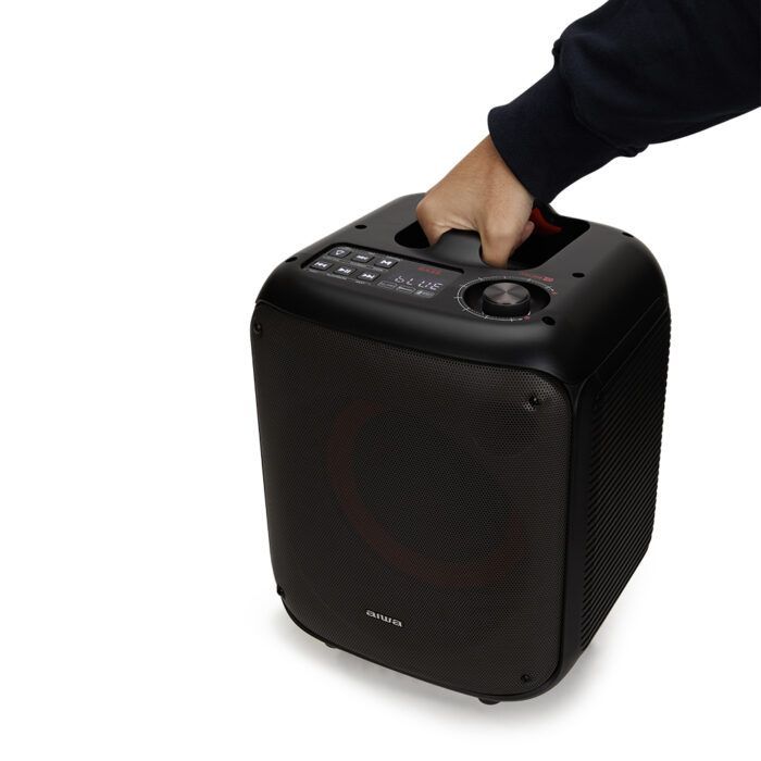Aiwa KBTUS-250 Portable Bluetooth Party Speaker Black Aiwa KBTUS-250 Portable Bluetooth Party Speaker Black
