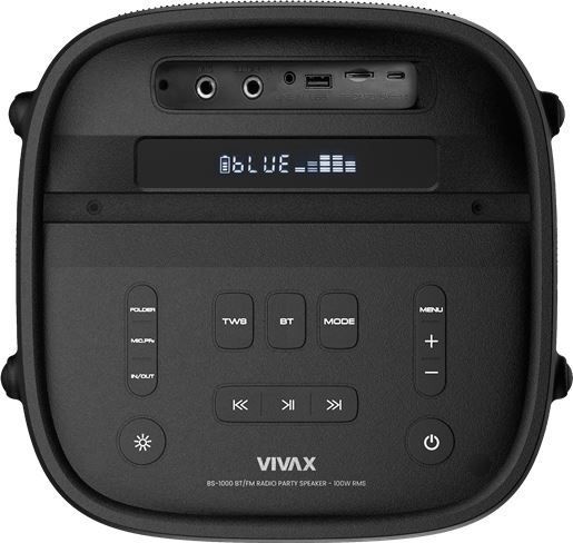 Vivax BS-1000 Bluetooth Speaker Black Vivax BS-1000 Bluetooth Speaker Black