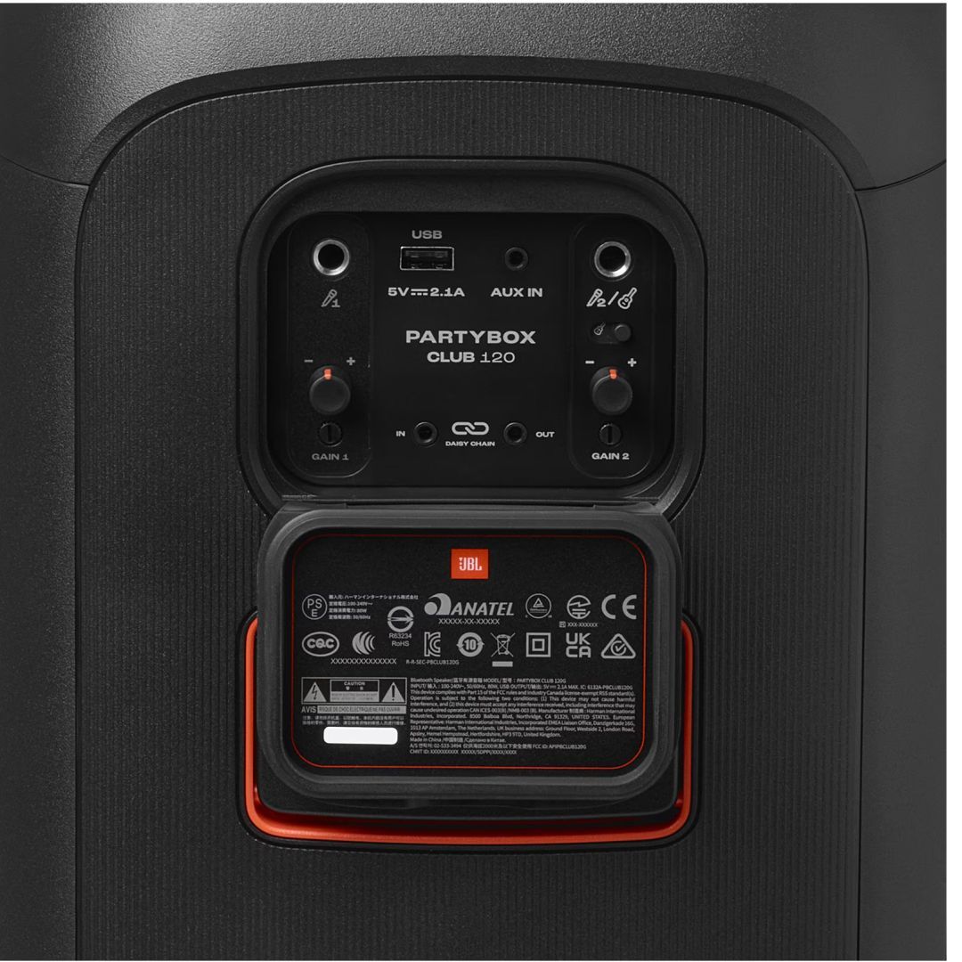 JBL Partybox Club 120 Bluetooth Speaker Black JBL Partybox Club 120 Bluetooth Speaker Black