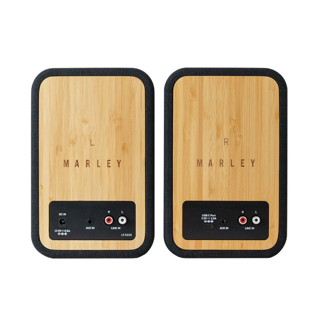Marley Get Together DUO Bluetooth Speaker Black/Wood Marley Get Together DUO Bluetooth Speaker Black/Wood