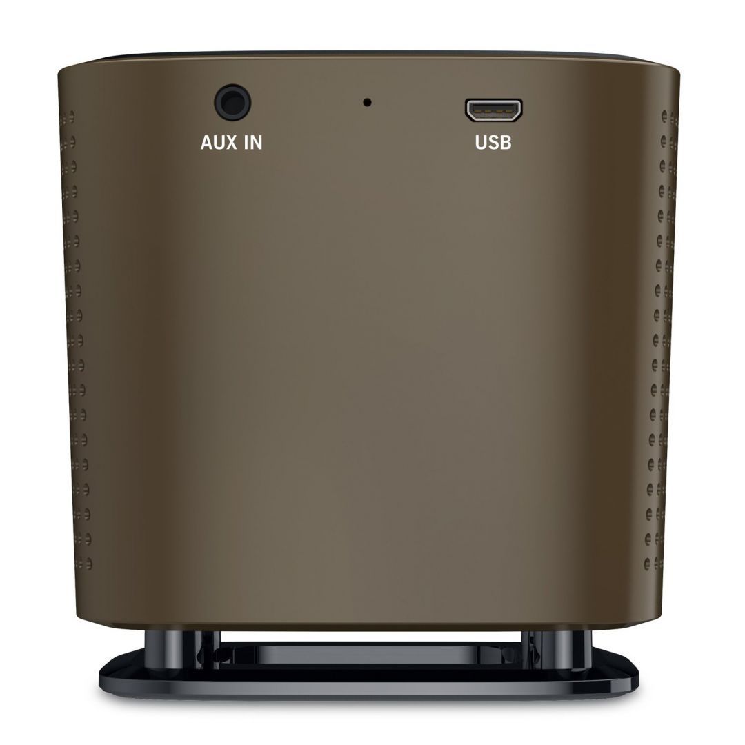 Genius SP-925BT Portable Bluetooth Speaker Chocolate Brown Genius SP-925BT Portable Bluetooth Speaker Chocolate Brown