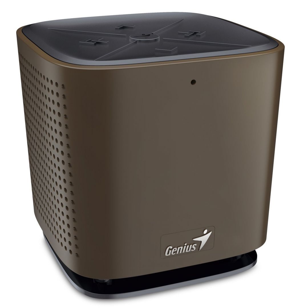 Genius SP-925BT Portable Bluetooth Speaker Chocolate Brown Genius SP-925BT Portable Bluetooth Speaker Chocolate Brown