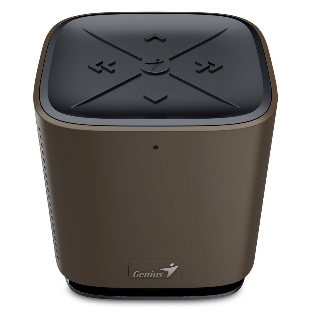 Genius SP-925BT Portable Bluetooth Speaker Chocolate Brown Genius SP-925BT Portable Bluetooth Speaker Chocolate Brown