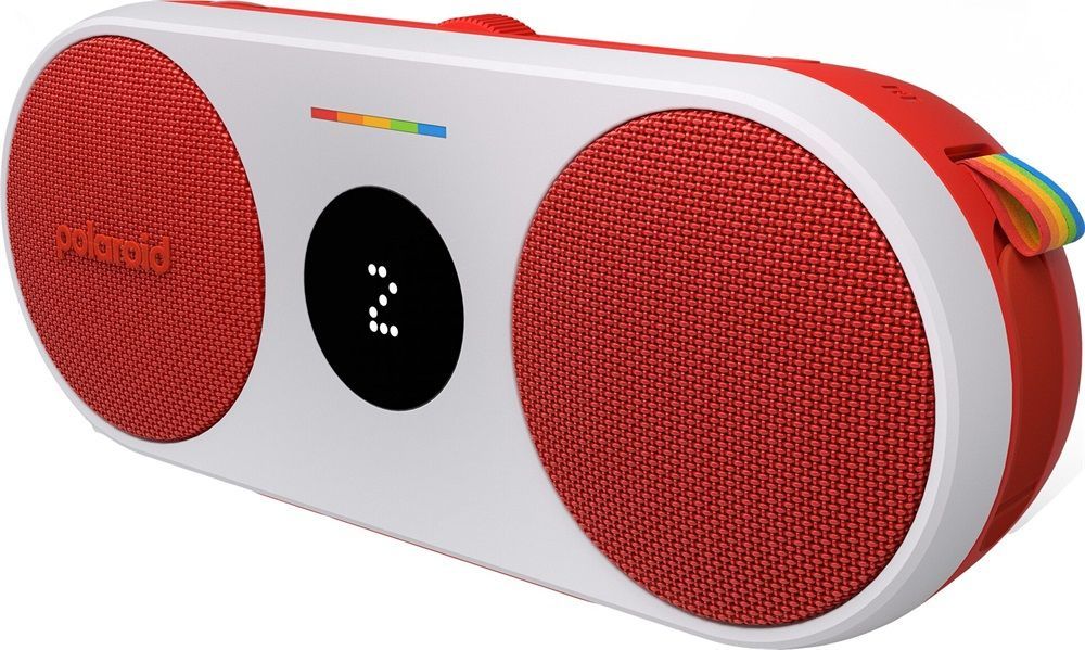 Polaroid P2 009086 Wireless Bluetooth Speaker White/Red Polaroid P2 009086 Wireless Bluetooth Speaker White/Red