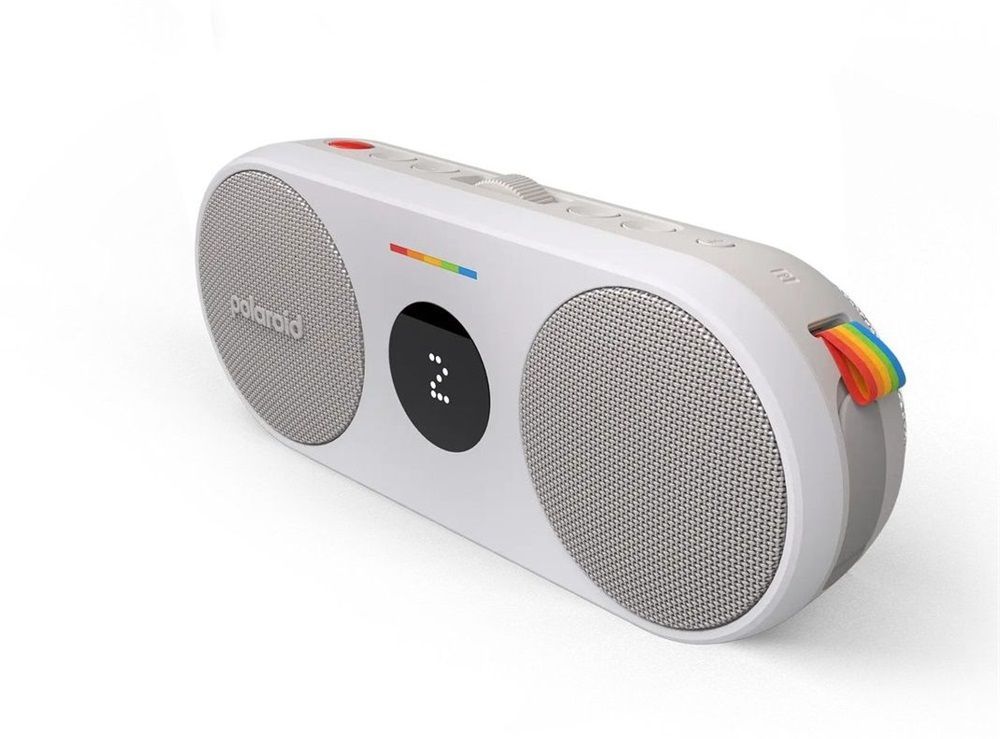Polaroid P2 009083 Wireless Bluetooth Speaker White/Grey Polaroid P2 009083 Wireless Bluetooth Speaker White/Grey
