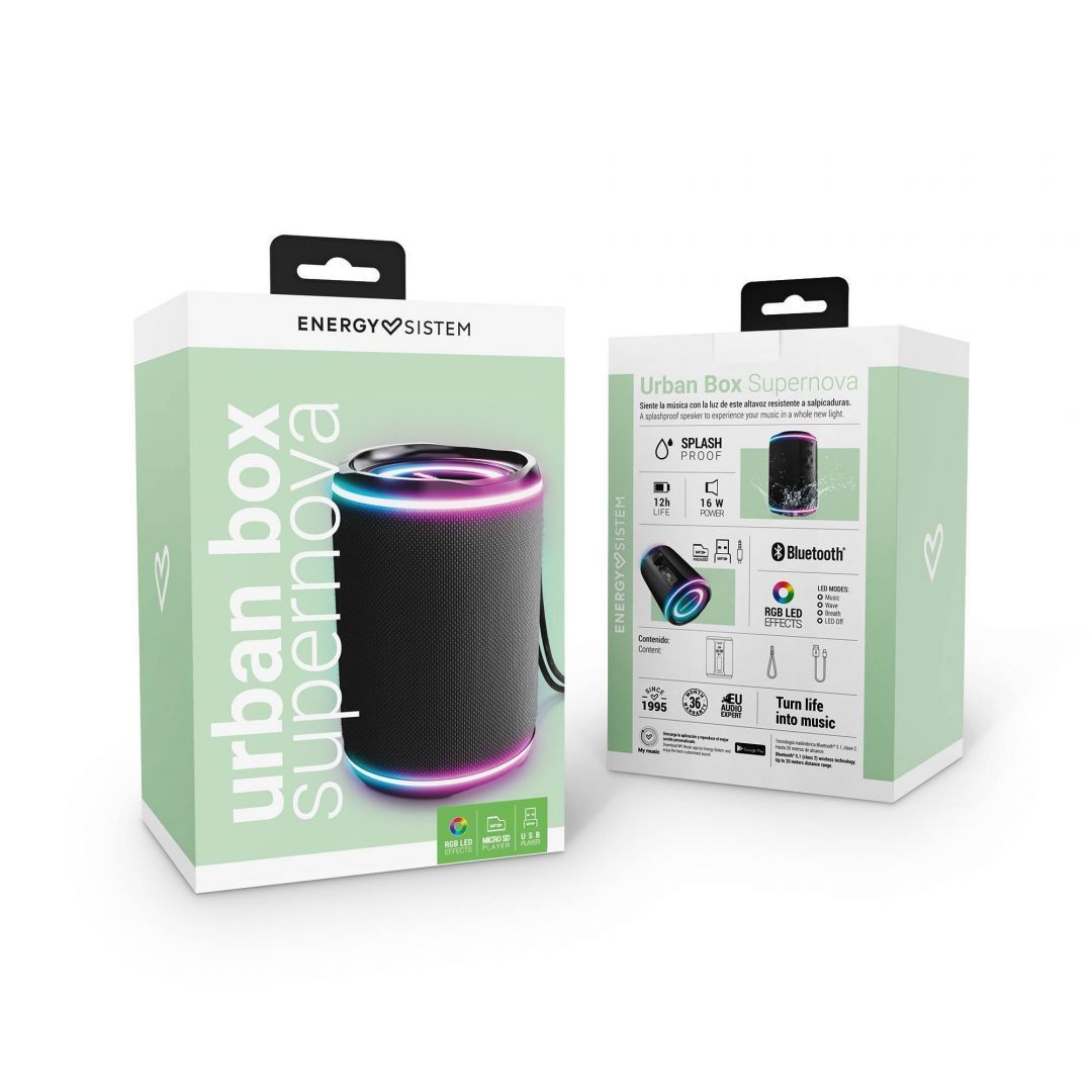 Energy Sistem Urban Box Black Supernova Energy Sistem Urban Box Black Supernova