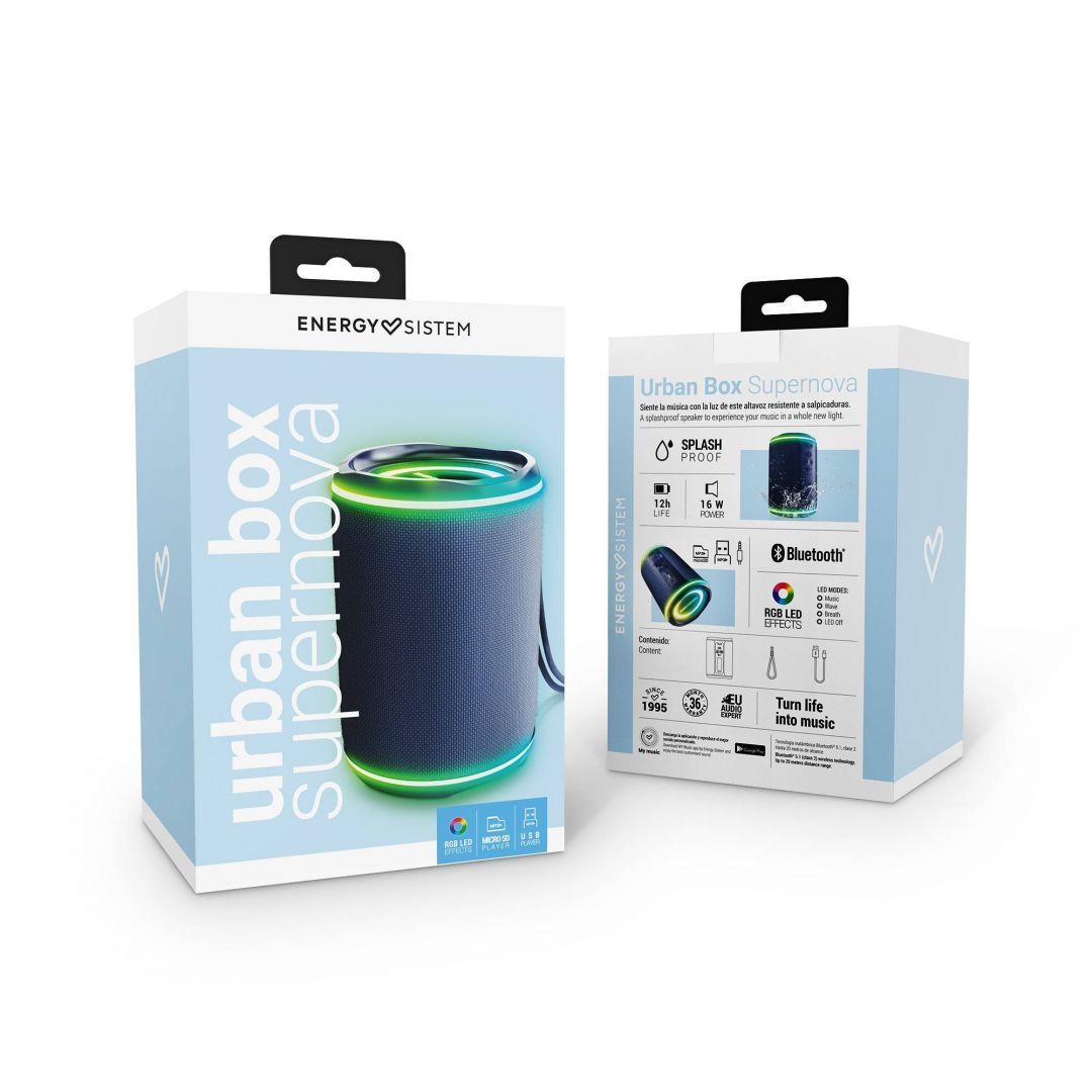 Energy Sistem Urban Box Blue Supernova Energy Sistem Urban Box Blue Supernova