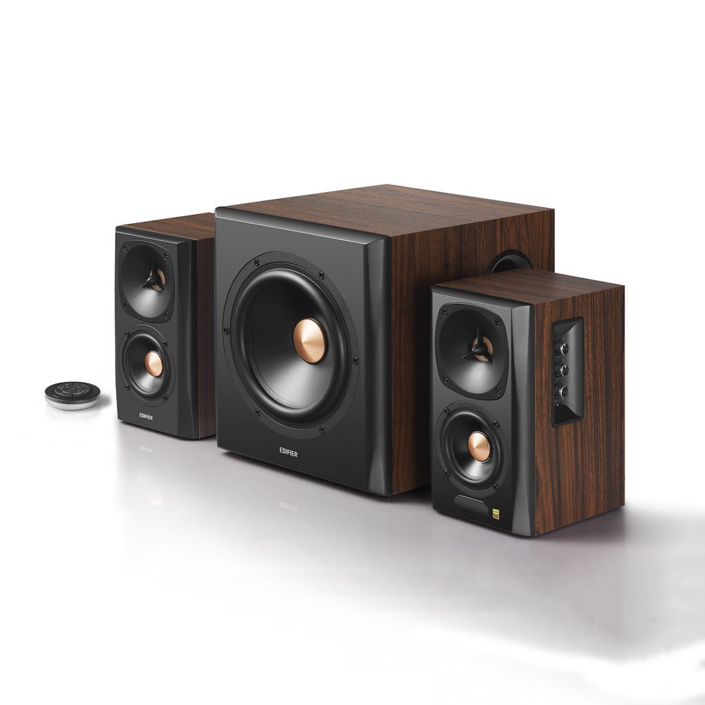 Edifier S360DB 2.1 Speaker Black/Brown Edifier S360DB 2.1 Speaker Black/Brown