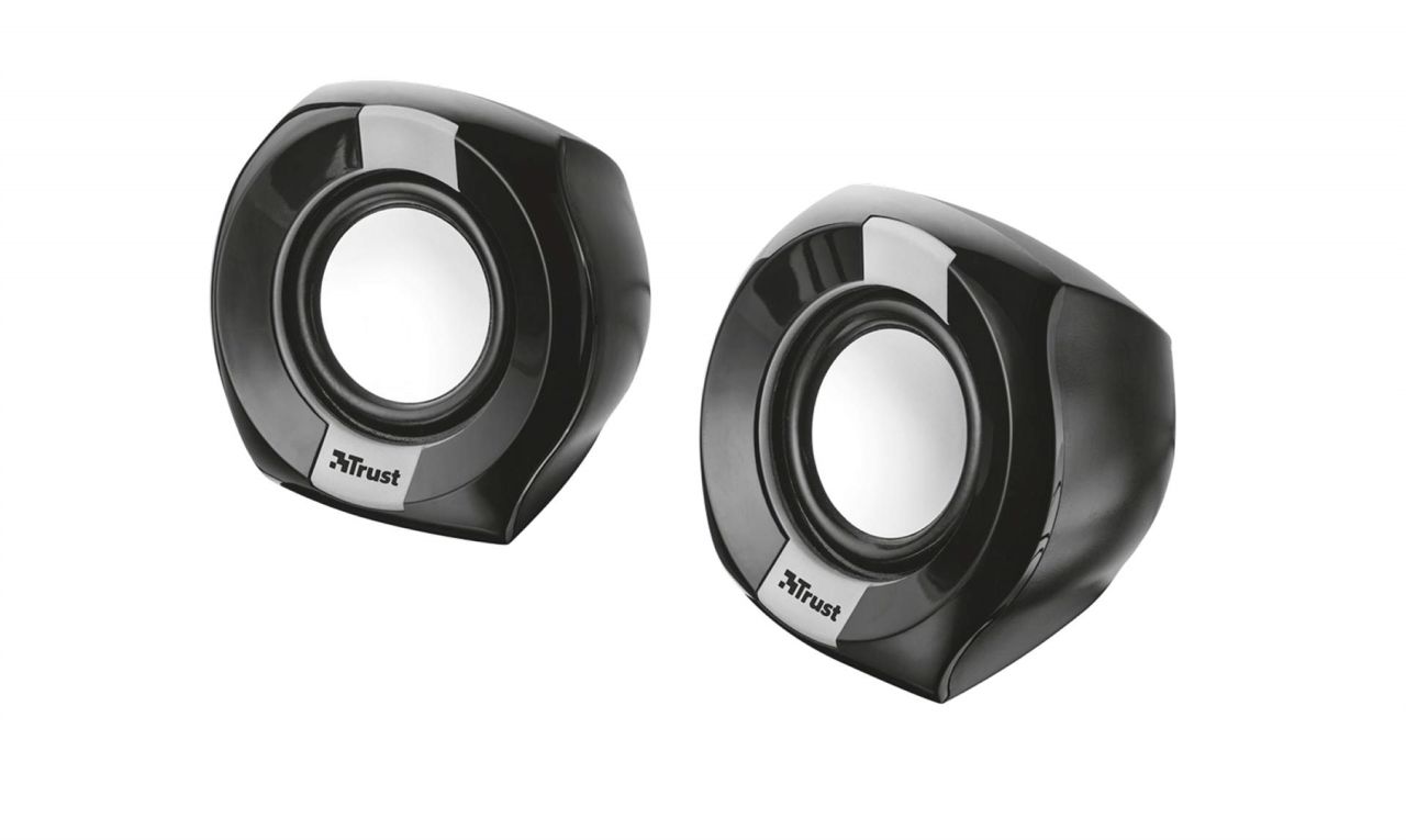 Trust Polo Compact 2.0 Speaker Set Black/Silver Trust Polo Compact 2.0 Speaker Set Black/Silver