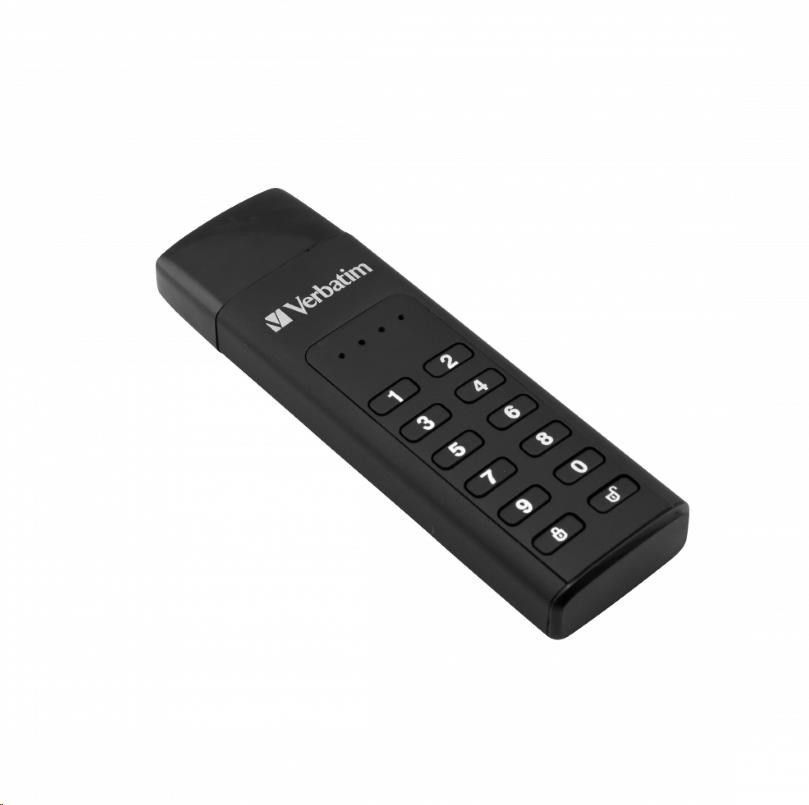 Verbatim 32GB Keypad Secure USB-C USB3.2 Black Verbatim 32GB Keypad Secure USB-C USB3.2 Black