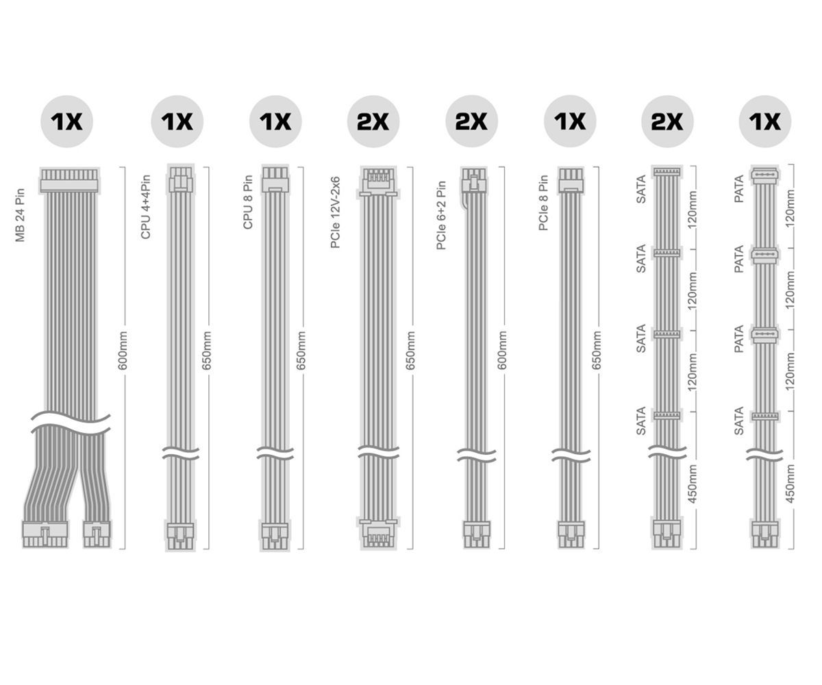 ASRock 1200W 80+ Gold Steel Legend SL-1200GW ASRock 1200W 80+ Gold Steel Legend SL-1200GW