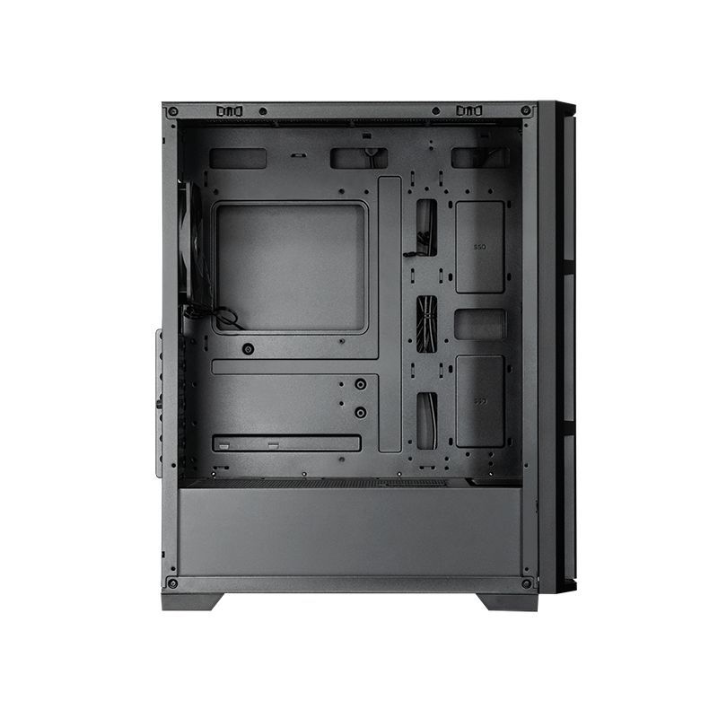 Chieftec Pro Midi TG Tempered Glass Black Chieftec Pro Midi TG Tempered Glass Black