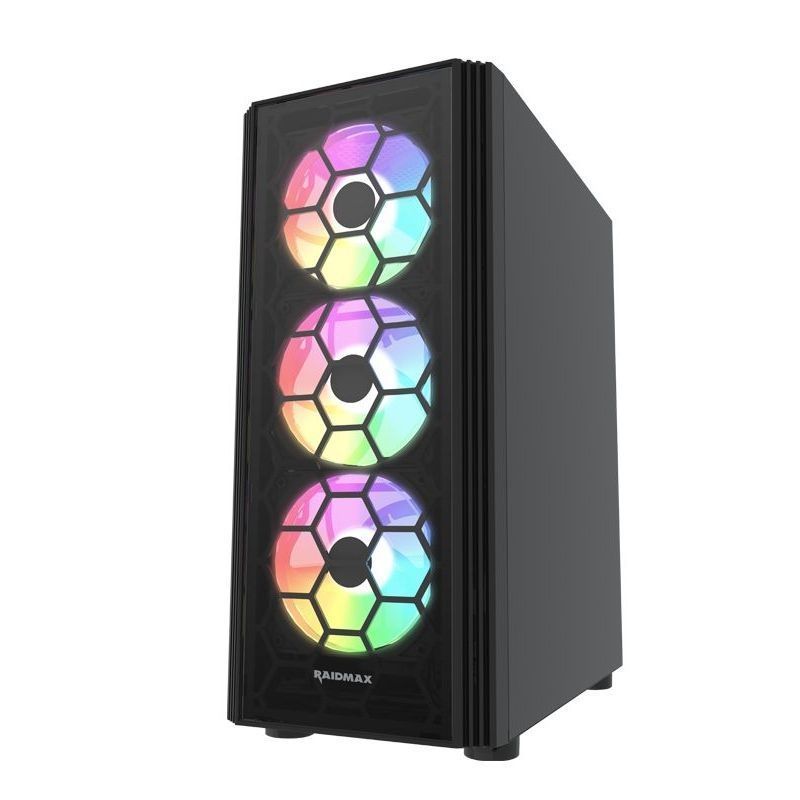 RaidMax V152 Tempered Glass White