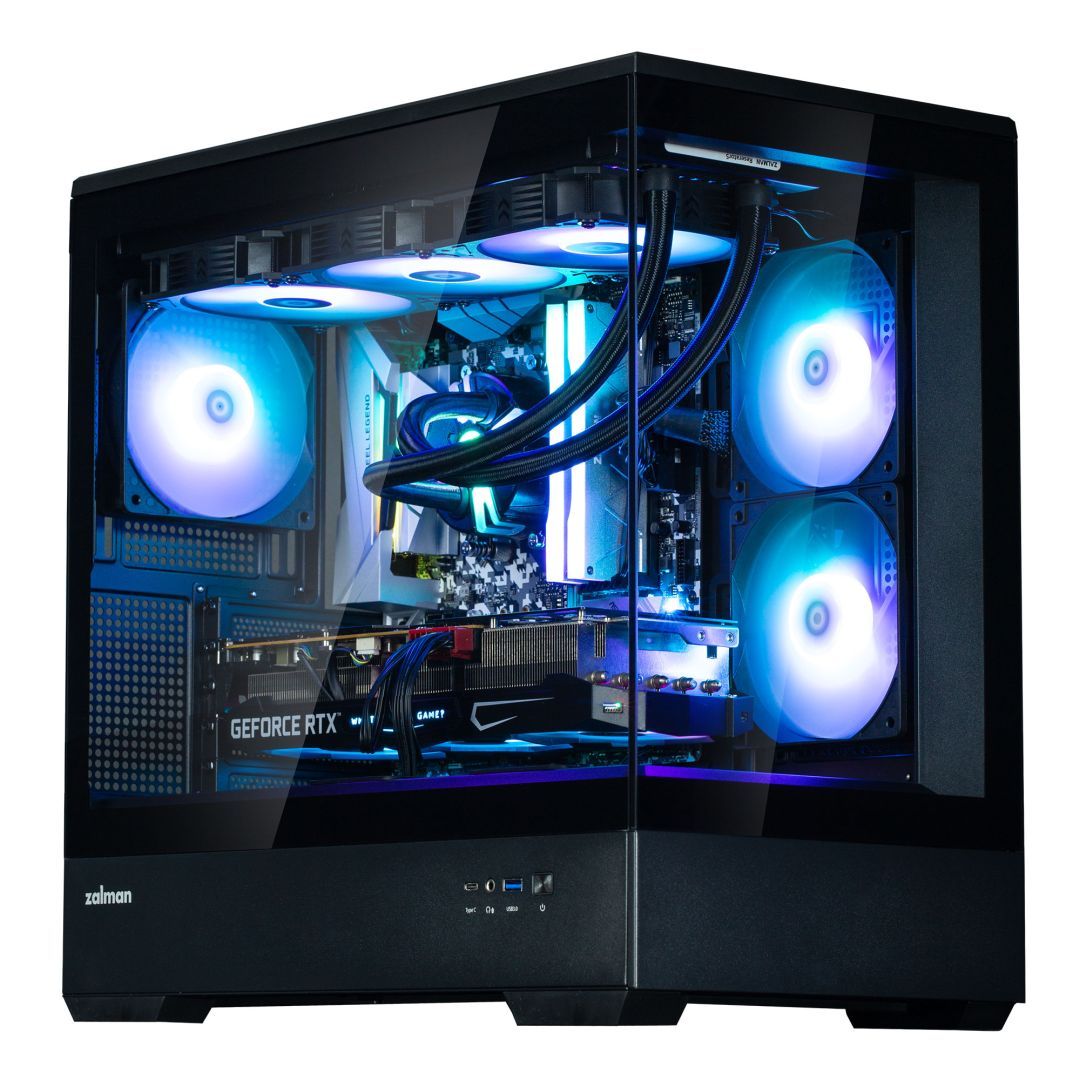 Zalman P30 Tempered Glass Black Zalman P30 Tempered Glass Black