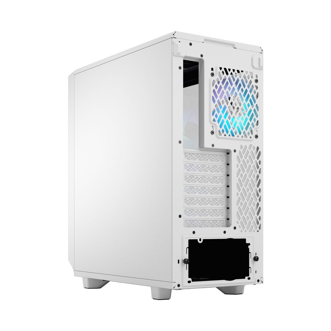 Fractal Design Meshify 2 Compact RGB Tempered Glass Tint Clear White Fractal Design Meshify 2 Compact RGB Tempered Glass Tint Clear White