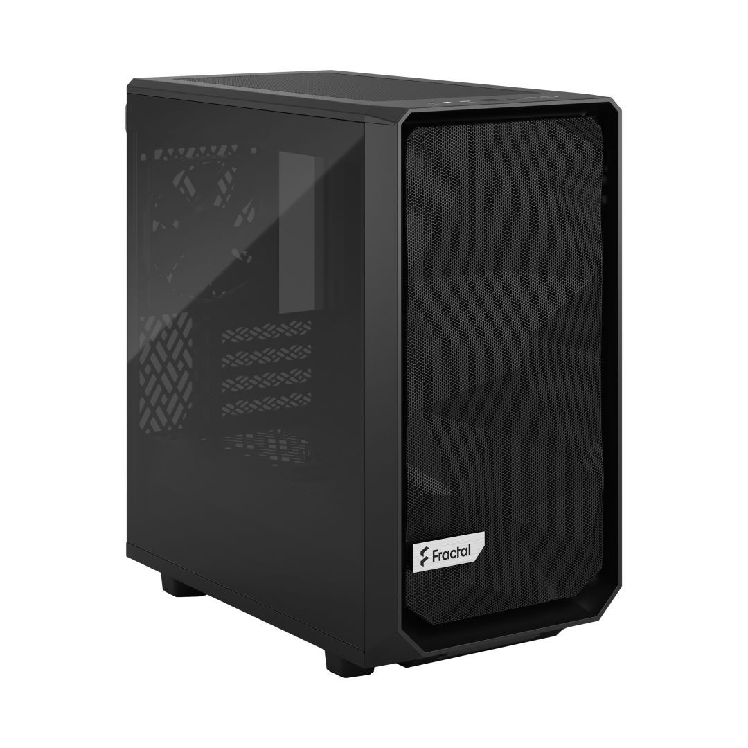Fractal Design Meshify 2 Mini Tempered Glass Black TG Dark Tint Fractal Design Meshify 2 Mini Tempered Glass Black TG Dark Tint