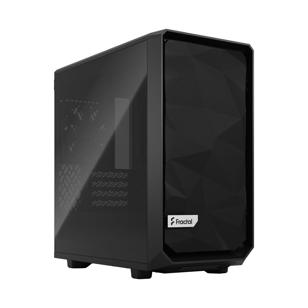 Fractal Design Meshify 2 Mini Tempered Glass Black TG Dark Tint Fractal Design Meshify 2 Mini Tempered Glass Black TG Dark Tint