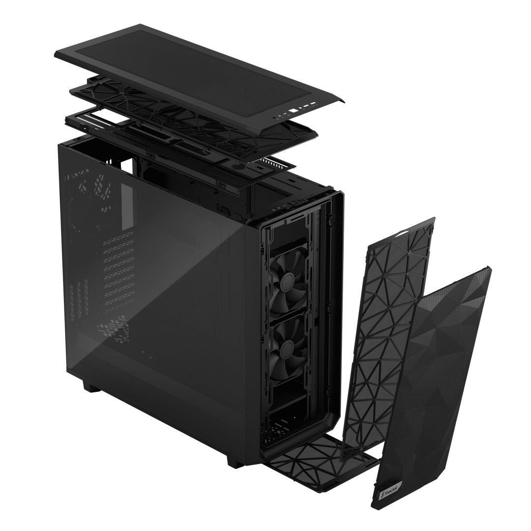 Fractal Design Meshify 2 XL Light Tempered Glass Black Fractal Design Meshify 2 XL Light Tempered Glass Black