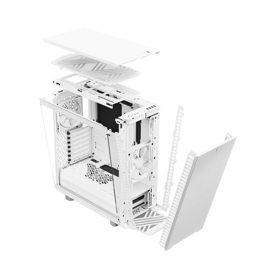 Fractal Design Define 7 Compact Tempered Glass White