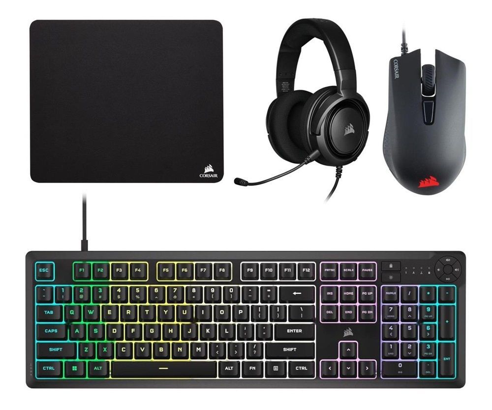 Corsair K55 Core RGB Gaming Keyboard Combo Black US Corsair K55 Core RGB Gaming Keyboard Combo Black US