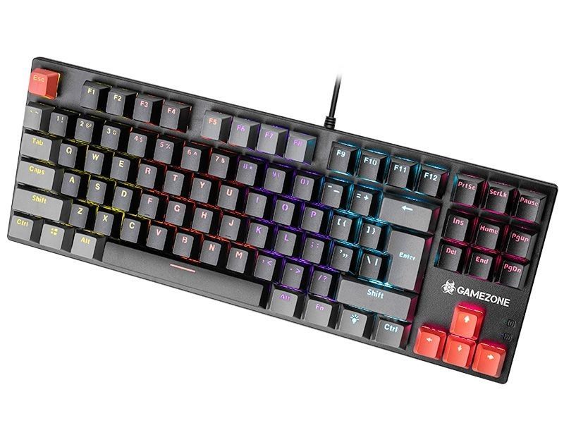 Tracer GameZone Blade 87 RGB Mechanical Keyboard Black US Tracer GameZone Blade 87 RGB Mechanical Keyboard Black US