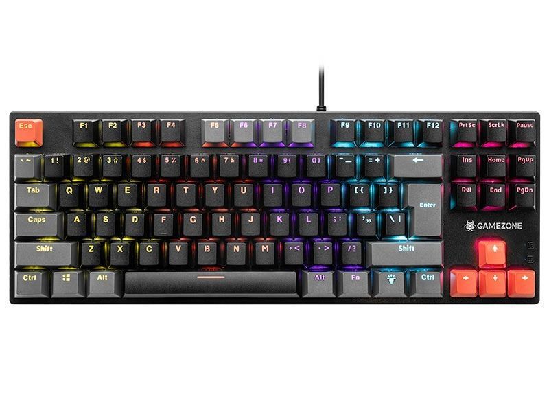 Tracer GameZone Blade 87 RGB Mechanical Keyboard Black US Tracer GameZone Blade 87 RGB Mechanical Keyboard Black US