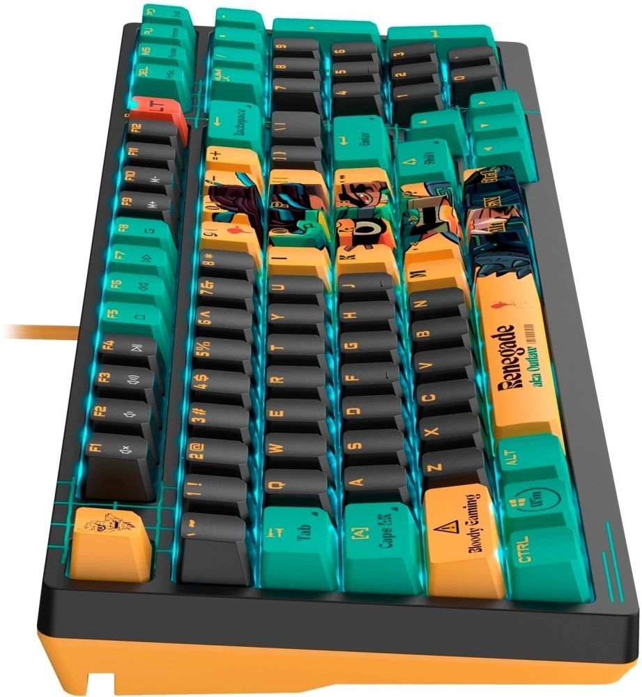 A4-Tech Bloody AT98 RGB Renegade Gaming Keyboard Black US A4-Tech Bloody AT98 RGB Renegade Gaming Keyboard Black US