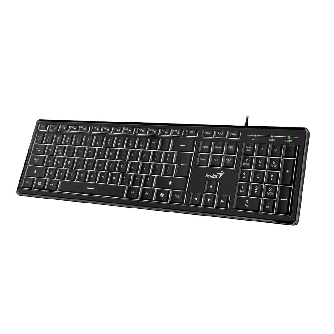 Genius SlimStar 820 Keyboard Black US Genius SlimStar 820 Keyboard Black US