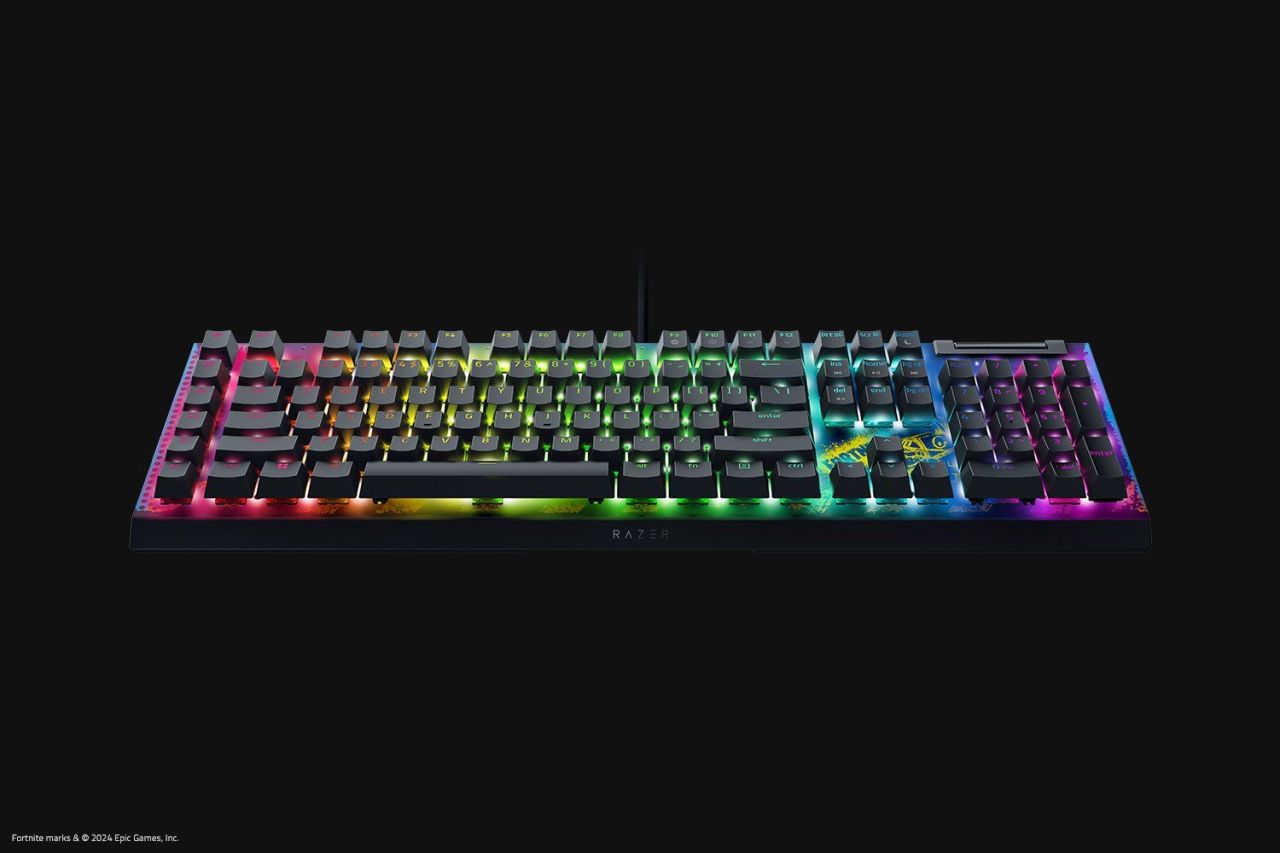 Razer BlackWidow V4 X Fortnite Edition Keyboard US Razer BlackWidow V4 X Fortnite Edition Keyboard US