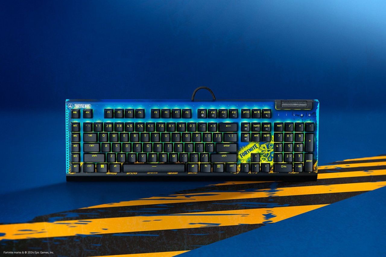 Razer BlackWidow V4 X Fortnite Edition Keyboard US Razer BlackWidow V4 X Fortnite Edition Keyboard US