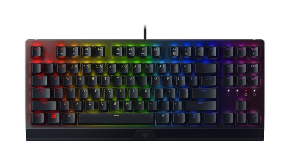 Razer BlackWidow V3 Tenkeyless Green Switch keyboard Black UK Razer BlackWidow V3 Tenkeyless Green Switch keyboard Black UK