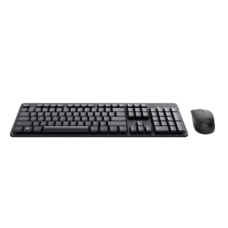 Trust Ody II Silent Wireless Keyboard & Mouse Set Black HU Trust Ody II Silent Wireless Keyboard & Mouse Set Black HU