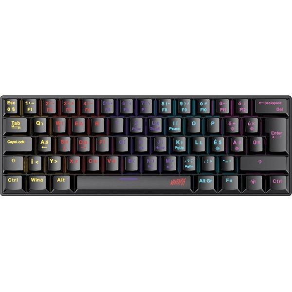 Ventaris Lissgard RGB Blue Switch Mechanical Gamer Keyboard Black HU Ventaris Lissgard RGB Blue Switch Mechanical Gamer Keyboard Black HU