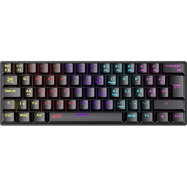 Ventaris Lissgard RGB Blue Switch Mechanical Gamer Keyboard Black HU Ventaris Lissgard RGB Blue Switch Mechanical Gamer Keyboard Black HU