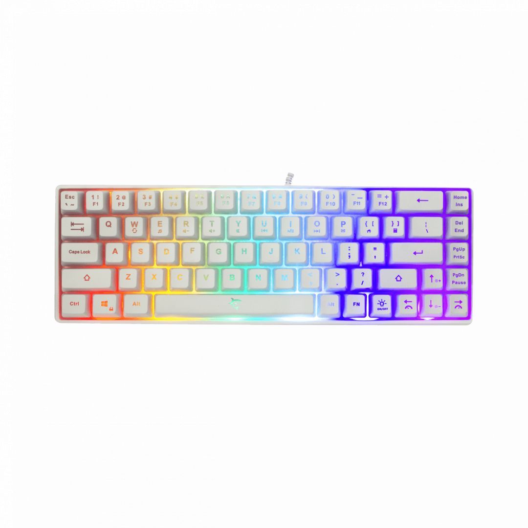 White Shark Ronin RGB Gaming keyboard White US White Shark Ronin RGB Gaming keyboard White US