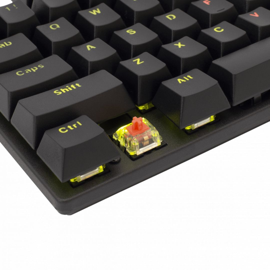 White Shark GK-2106B Commandos Red Switch Mechanical Gaming Keyboard Black US White Shark GK-2106B Commandos Red Switch Mechanical Gaming Keyboard Black US