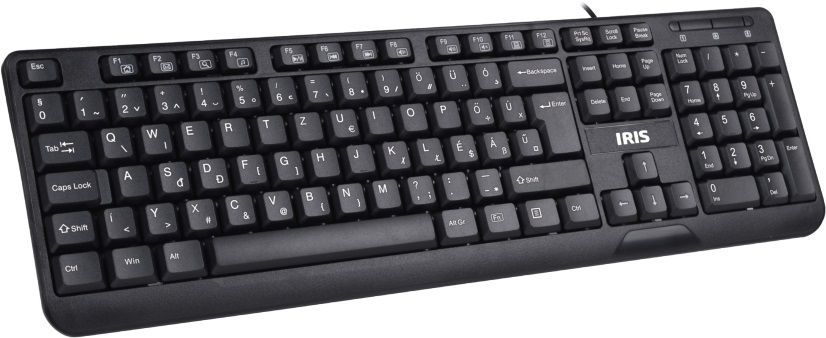 IRIS B-13 USB billentyűzet Black HU IRIS B-13 USB billentyűzet Black HU