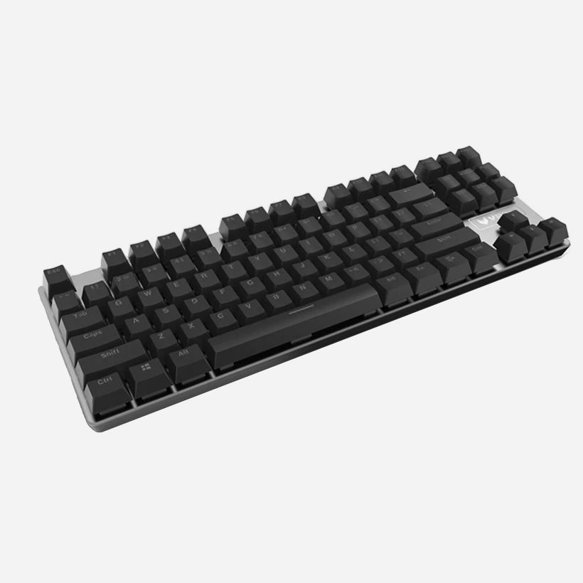 Rapoo V500 Alloy Blue Switch Mechanical Gaming Keyboard Black/Silver HU Rapoo V500 Alloy Blue Switch Mechanical Gaming Keyboard Black/Silver HU