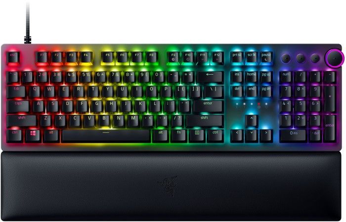 Razer Huntsman V2 Red Switch Mechanical Keyboard Black US Razer Huntsman V2 Red Switch Mechanical Keyboard Black US