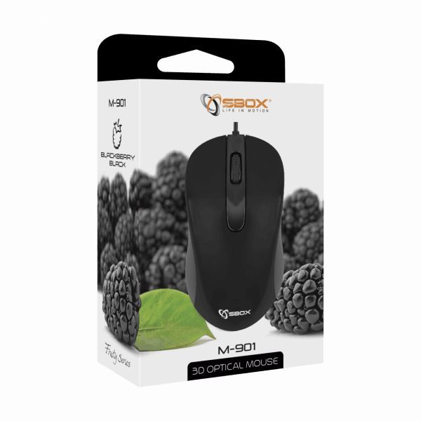 SBOX M-901B Mouse Black SBOX M-901B Mouse Black