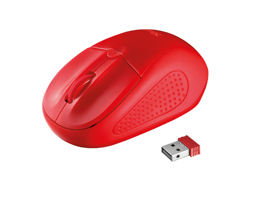 Trust Primo Wireless Mouse Red